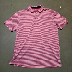 Nike Dri-Fit Tiger Woods Collection Vapor‎ Stripe Golf Polo Men's Size Medium